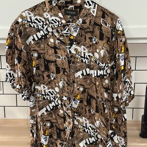 Colt 45 Button Down Shirt Size XL Rare